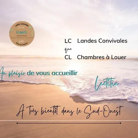 Homestay Landes Conviviales, Chez L'habitante, Laetitia !